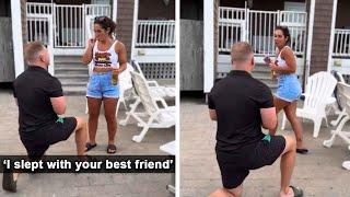 Man Dumps Cheating Girlfriend After She Does This During Marriage Proposal...