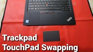 Trackpad TouchPad replacement on Lenovo Laptop X1 Carbon 9th Gen - Type 20UA