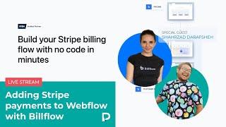 Adding Stripe payments to Webflow with Billflow