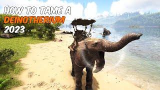 How to tame a Deinotherium in ARK Survival Evolved