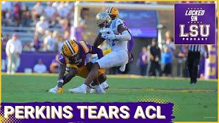 Harold Perkins Jr. Tears ACL  How LSU Replaces All American LB