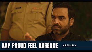 Aap Proud Feel Karenge  Mirzapur  Pankaj Tripathi  Divyenndu  Shahnawaz Pradhan