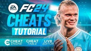 Como INSTALAR o CHEAT ENGINE LIVE EDITOR e CHEAT TABLE no FIFA 24 │ PC