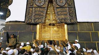 Khana Kabah Live Hajj  Hujajj Perfoming Tawaf Around The Holy Kabah