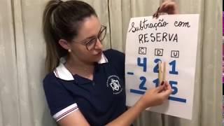 3º ano - Professora Priscila - Matemática - Subtração com reserva