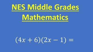 NES Middle Grades Mathematics