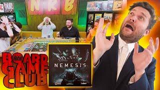 Lets Play NEMESIS  Part 1  Board Game Club