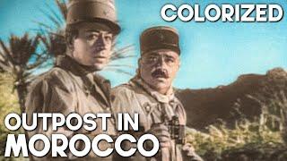 Outpost in Morocco  COLORIZED  George Raft  Classic Adventure Film