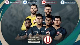 Camiseta Alterna de UNIVERSITARIO 2021  eFootball PES 2021