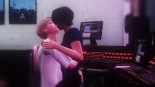 Just Yoonmin Kissing in the Studio Sims 4