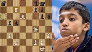 Keep Your Opponent Under Pressure  Praggnanandhaa vs Artemiev  Airthings Chess Masters 2022