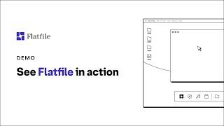 Flatfile demo