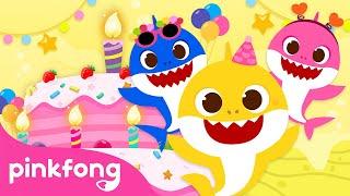 Baby Sharks Birthday Lets blow out the candles togetherㅣBaby Shark Kids World App