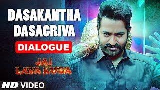 Dasakantha Dasagriva Dialogue  Jai Lava Kusa Dialogues  Jr Ntr Rashi Khanna