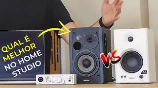 Edifier MR4 vs R1280DB Qual é o Melhor para seu Home Studio?