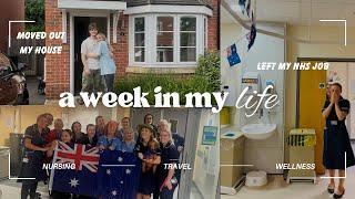 I quit my NHS job UK to Australia diaries  weekly vlog  nurse cerys