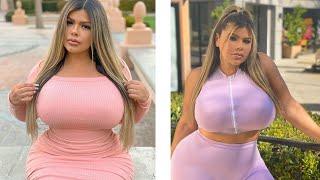 Michele Mendez biography  big curvy fashion model  busty model  @24curvyplusupdate47