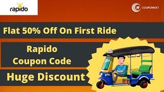 Rapido Coupon Code 2023  Rapido Promo Code  Rapido Offer & Deals