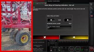 Bourgault 3420 Transfold PHD - Steering Calibration