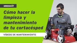  ¿CÓMO hacer la LIMPIEZA y MANTENIMIENTO de tu CORTACÉSPED?