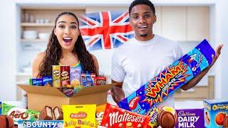 WE TRIED BRITISH SNACKS FOR THE FIRST TIME