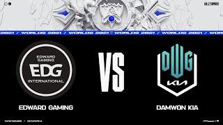 DK vs. EDG  Worlds Finals  DWG KIA vs. Edward Gaming  Game 1 2021