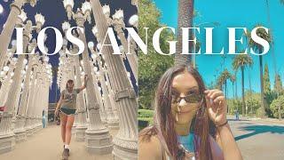 ONE DAY in LOS ANGELES travel vlog  Top things to see in LA  USA road trip & travel vlog