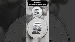 2024 Trump Silver Presidential Medals  EXCLUSIVE  #trump #preciousmetals  #sdbullion #silverstack