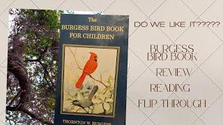 Learning about birds with Burgess Bird Book   #charlottemasonhomeschool #homeschooling