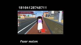 ID Sakura School Simulator pasar malem