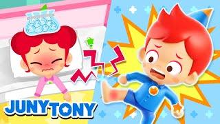  JunyTony Are Feeling Sick +More  Sick Song  Kids Songs  JunyTony