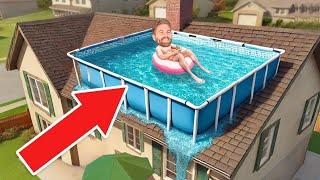 Putting a Pool on My Roof & Hiring a Roofer for a Leak