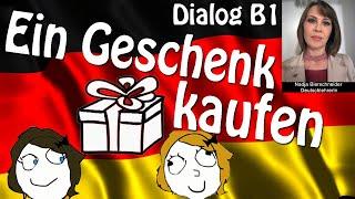 Dialog B1 Ein Geschenk kaufen