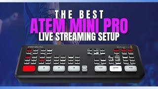 The Best ATEM Mini Pro Live Stream Setup  Church Streaming