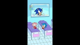 BABY SONIC VS AMYROSE  Bowser12345 #sonic #amyrose #shorts