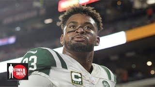 Jamal Adams addresses Patriots mascot incident LeVeon Bell rumors more  Stephen A. Smith Show