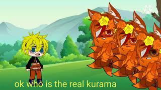 whos the real one meme }ft. naruto  and kurama