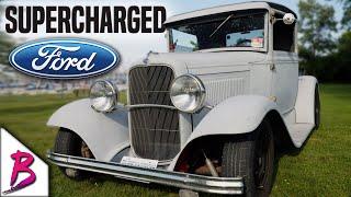 Supercharged First Fuel Injected Hot Rod in Canada 1930 Ford Truck