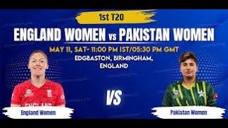 Pakistan Women vs England Women 1st T20  PAKW vs ENGW 1st T20 Live Score & Commentary P4