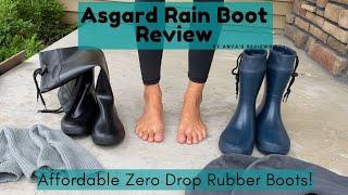 Asgard Rain Boot Review - Affordable Zero Drop Rubber Boots