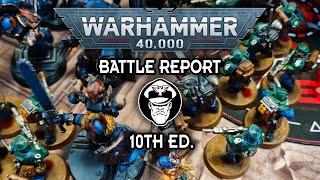 NEW Night Lords Vs Astra Militarum  10th Edition Battle Report  Warhammer 40000