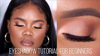 EYESHADOW TUTORIAL FOR BEGINNERS Very Detailed