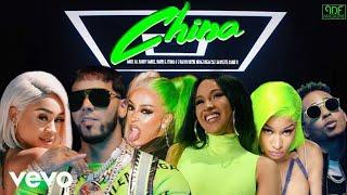 Anuel AA Nicki Minaj Daddy Yankee Doja Cat  Karol G Cardi B Ozuna & More - China Music Video