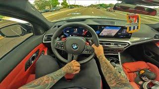 Running Errands In My 700 HORSE POWER G80 M3 2024 xDrive  POV 4k60