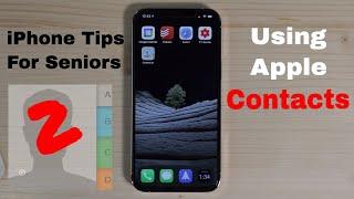 iPhone Tips for Seniors 2 Using Apple Contacts