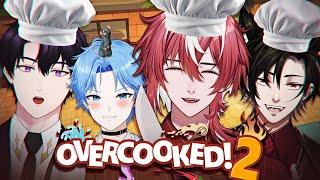 EMPAT VTUBER COWOK BUKA RESTORAN BERSAMA? - Overcooked 2 ft. SOL.4CE