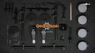 How to build the Digital Drums 400X Compact Mesh Electronic Drum Kit  Gear4music