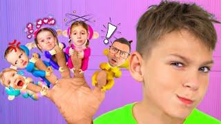 Five Kids Finger Family Collection + more Childrens Songs and Videos