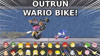 Who Can Make It? Outrun Wario Bike - Super Smash Bros. Ultimate