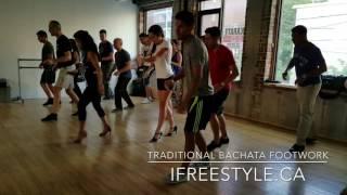 Traditional Bachata Footwork @ iFreeStyle.ca July 2016